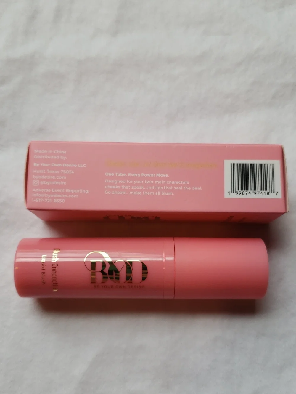 BYOD Blush Concoction Liquid Blush Passionate Coral